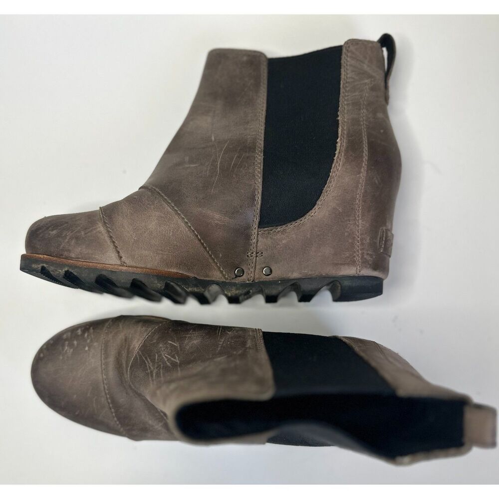 SOREL Joan of Arc Wedge Bootie in Kettle Size 8